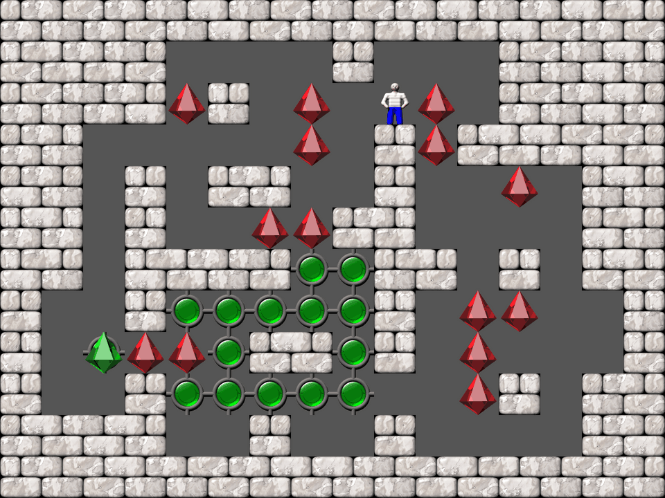 Сокобан More Bugs collections уровень 190